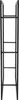 ML-Design Kaminholzregal aus Metall, 40x150 cm, Schwarz, Produktbild-Vorschau 3