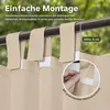 Outdoor Vorhang Extra Breite, Wasserdicht Blickdicht Produktbild-Vorschau 2