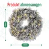 MeisterHome ® Künstlicher Weihnachtskranz Adventskranz für Produktbild-Vorschau 7