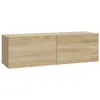 vidaXL 6 tlg. TV Schrank Set Sonoma Eiche Holzwerkstoff - Produktbild-Vorschau 7