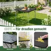 Sekey Gartentisch Klappbar Holz Optik Campingtisch Produktbild-Vorschau 3