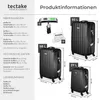 tectake® 3er Kofferset Talia 3-teilig aus robustem Produktbild-Vorschau 5