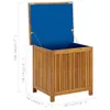 vidaXL Boîte de rangement de jardin 60x50x58 cm en bois Voir les images du produit 9
