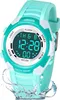 Kinder Digitaluhren,7 Farben LED-Licht Sport Armbanduhr Produktbild-Vorschau 1