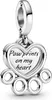 Pandora Herzen & Pfotenabdruck Charm-Anhänger 799360C00 Produktbild-Vorschau 1