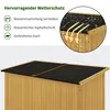 M MCombo Gartenschrank Holz, Gartenhaus Klein Wetterfest, Produktbild-Vorschau 4