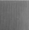 A close-up view of a gray, pleated velvet fabric. Podgląd zdjęcia produktu