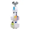 2er Set Duschablage Verstellbar Weiß Duschkorb Produktbild-Vorschau 3