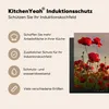 KitchenYeah© Herdabdeckplatte Blumen - Rosen - Rot , Produktbild-Vorschau 6