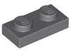 Lego® 10x 1x2 Platten 3023  -  Plate Dunkles  Blaugrau - Produktbild-Vorschau 2