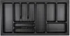 ORGA-BOX VIII Besteckeinsatz 911 x 480 x 55 mm Lavagrau mit Produktbild-Vorschau 1
