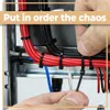 Set da 1000 fascette serracavi nere con chiusura in velcro, Anteprima dell’immagine prodotto 4