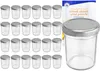 25er Set Sturzglas 230 ml HOCH To 66 silberner Deckel incl. Produktbild-Vorschau 1