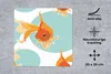 MuchoWow® Mauspad Mousepad Goldfisch - Tiere - Seifenblase Produktbild-Vorschau 3