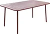 Gartentisch aus Metall "Bilbao" – 150 x 90 x 71 cm – Produktbild-Vorschau 1