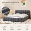 SUNFECILI Polsterbett 140x200 cm,bett 140x200,mit Produktbild-Vorschau 4