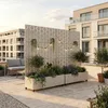 Trennwand ‘Aaskis’ mit Blumenkasten Rollen Stahl 190 x 120 Produktbild-Vorschau 6