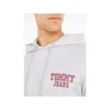 Herren Graues Kapuzen-Sweatshirt aus Baumwolle mit Print & Produktbild-Vorschau 7