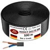 100m Kunststoffschlauchleitung H05VV-F2x0,75Schwarz Produktbild-Vorschau 4