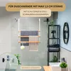 eluno Handtuchhalter für die Glasduschwand mit 3 Produktbild-Vorschau 6