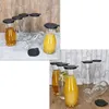 6x MIA MISURA Wein-Karaffe mit Deckel schwarz 0,5L & 1L Produktbild-Vorschau 6