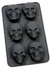 Teglia per muffin in silicone a forma di teschio Anteprima dell’immagine prodotto 1