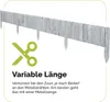 Garronda Bordure de plate-bande en bois Clôture enroulable Voir les images du produit 3
