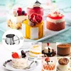 6‑Stück Edelstahl‑Dessertringe‑ und Speiseringe‑Set, Runder Produktbild-Vorschau 7