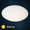 LED Deckenlampe Deckenleuchte Sternenhimmel Ø39cm weiß Produktbild-Vorschau 3