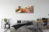 Glasbilder 125x50 Wandkunst Reiter Pferderennen Produktbild-Vorschau 3