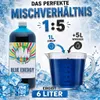 Rainbow syrop Slush Blue Energy 1 litr 1:5 bez AZO bez Podgląd zdjęcia produktu 3