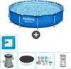 Bestway Round Steel Pro Swimmingpool – 366 x 76 cm – Blau – Produktbild-Vorschau 1