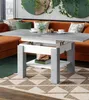 All4All Multifunktionaler Couchtisch Claris - Beton+Weiß, Produktbild-Vorschau 5
