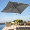 Angel Living 300x200cm Parasol en aluminium avec manivelle Voir les images du produit 9