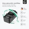 CELLONIC 2x Batterie pour Appareil photo Compatible avec Voir les images du produit 4