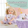 BABY born lila Tutu-Kleid mit Sternen für 43cm Puppen Produktbild-Vorschau 3