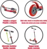 Patinete Plegable City Scooter Molto (Rojo) MOLTO Produktbild-Vorschau 2