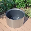 90l Springbrunnenbecken Set mit Edelstahlumrandung Produktbild-Vorschau 3