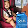 A child is sitting in a car seat inside a vehicle. Náhled obrázku produktu