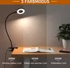 70CM ha condotto la lampada da scrivania nera a morsetto Anteprima dell’immagine prodotto 6