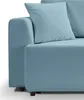 xonox.home Point Schlafsofa 3 Sitzer hellblau B/H/T: Produktbild-Vorschau 3
