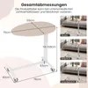 Beistelltisch 74-108 cm höhenverstellbar, bis 75kg Produktbild-Vorschau 4
