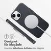 Accezz MagSafe Leather Backcover iPhone 14 - Onyx Black Produktbild-Vorschau 3