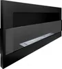 Wandhängender Biokamin mit Glas 90x40x12 cm Schwarz Produktbild-Vorschau 21