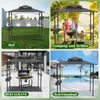 XINZI Grillpavillon BBQ-Pavillon Stahl Grill Pavillon Produktbild-Vorschau 6