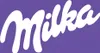 The Milka logo is displayed prominently on a purple background. Náhled obrázku produktu