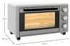 HOMCOM Mini Backofen 21L Pizzaofen Miniofen mit Backblech Produktbild-Vorschau 3
