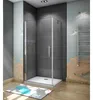AICA Eckeinstieg 90x195cm Pendeltür mit Seitenwand 90cm 6mm Produktbild-Vorschau 2