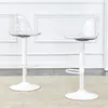 2er-Set höhenverstellbare Barhocker, transparente Produktbild-Vorschau 8