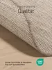 jaloom Wollteppich Lui Grau Rund Ø 60 cm | Moderner Teppich Produktbild-Vorschau 5
